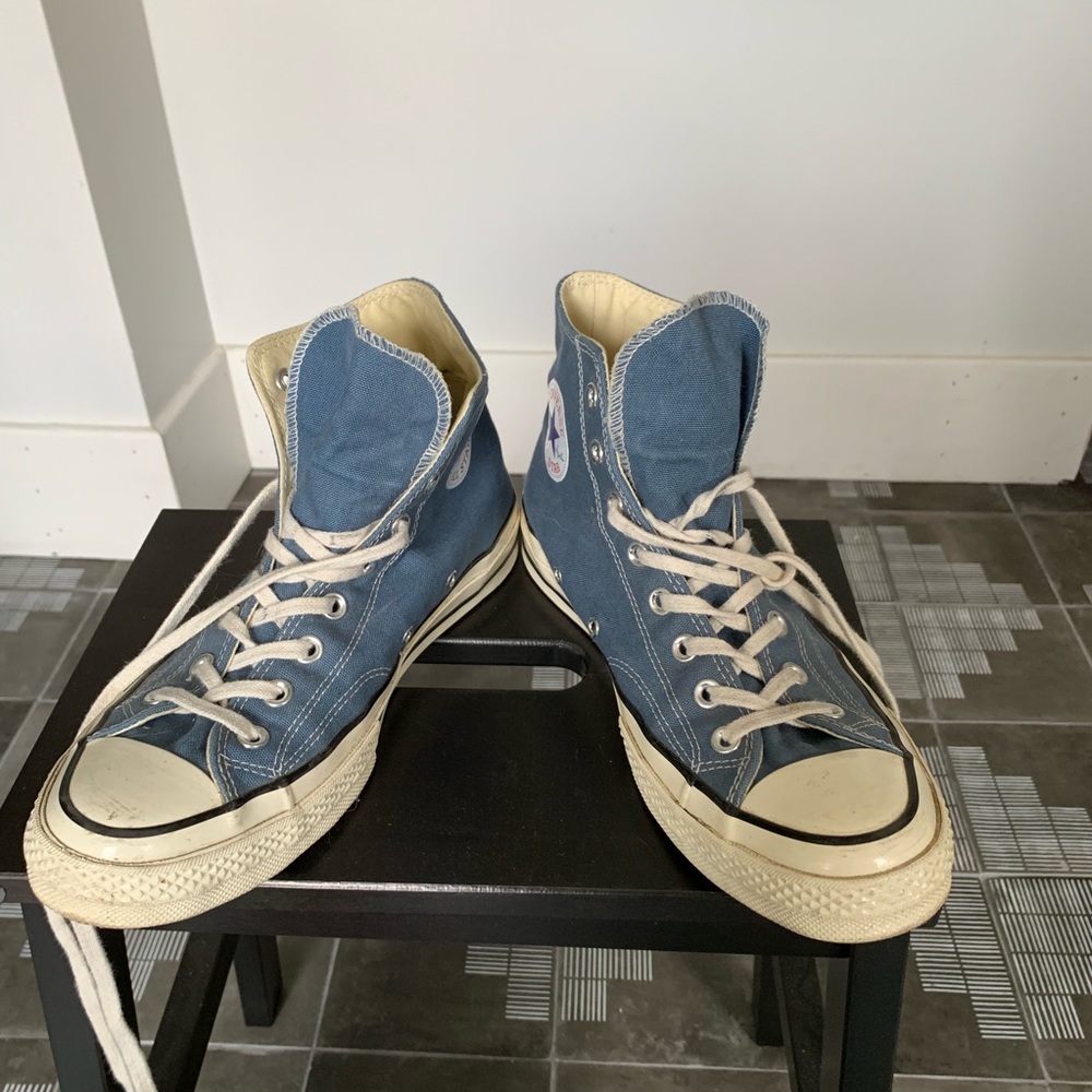 Converse Chuck Taylor High Top Sneakers Blue